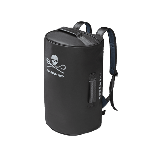 35L wasserdichter und recycelter Rucksack - La virgule x Sea Shepherd - Outboard