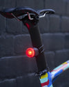 Paar LED-Fahrradlichter vorne und hinten – Knog-Stecker