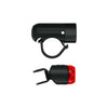 Paar LED-Fahrradlichter vorne und hinten – Knog-Stecker