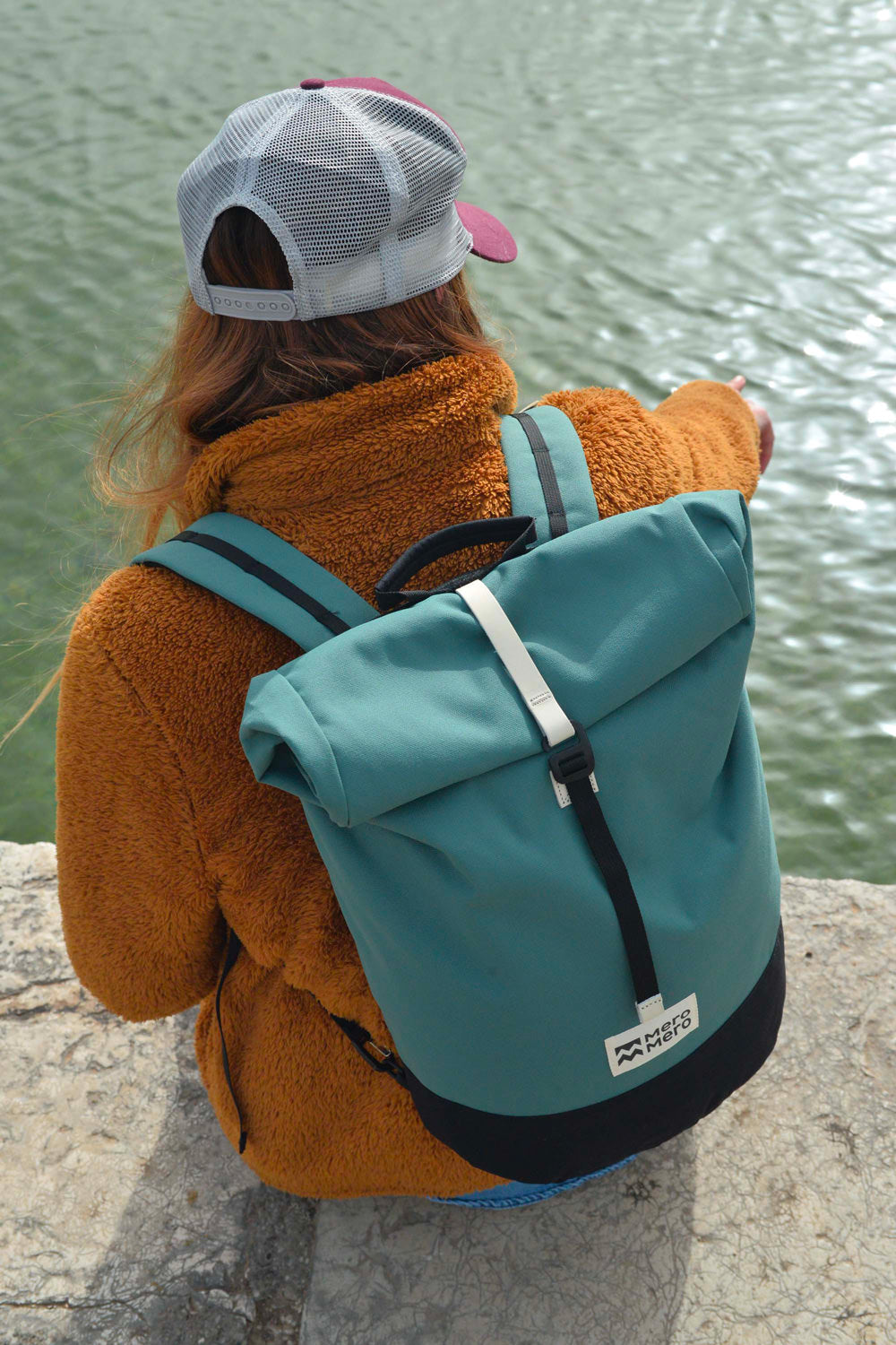 Sac à dos Vélo Porte-Bagage MeroMero Mini Squamish Vert Lifestyle