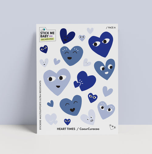 Klebe mich Baby Stickerbogen: HeartCuracao