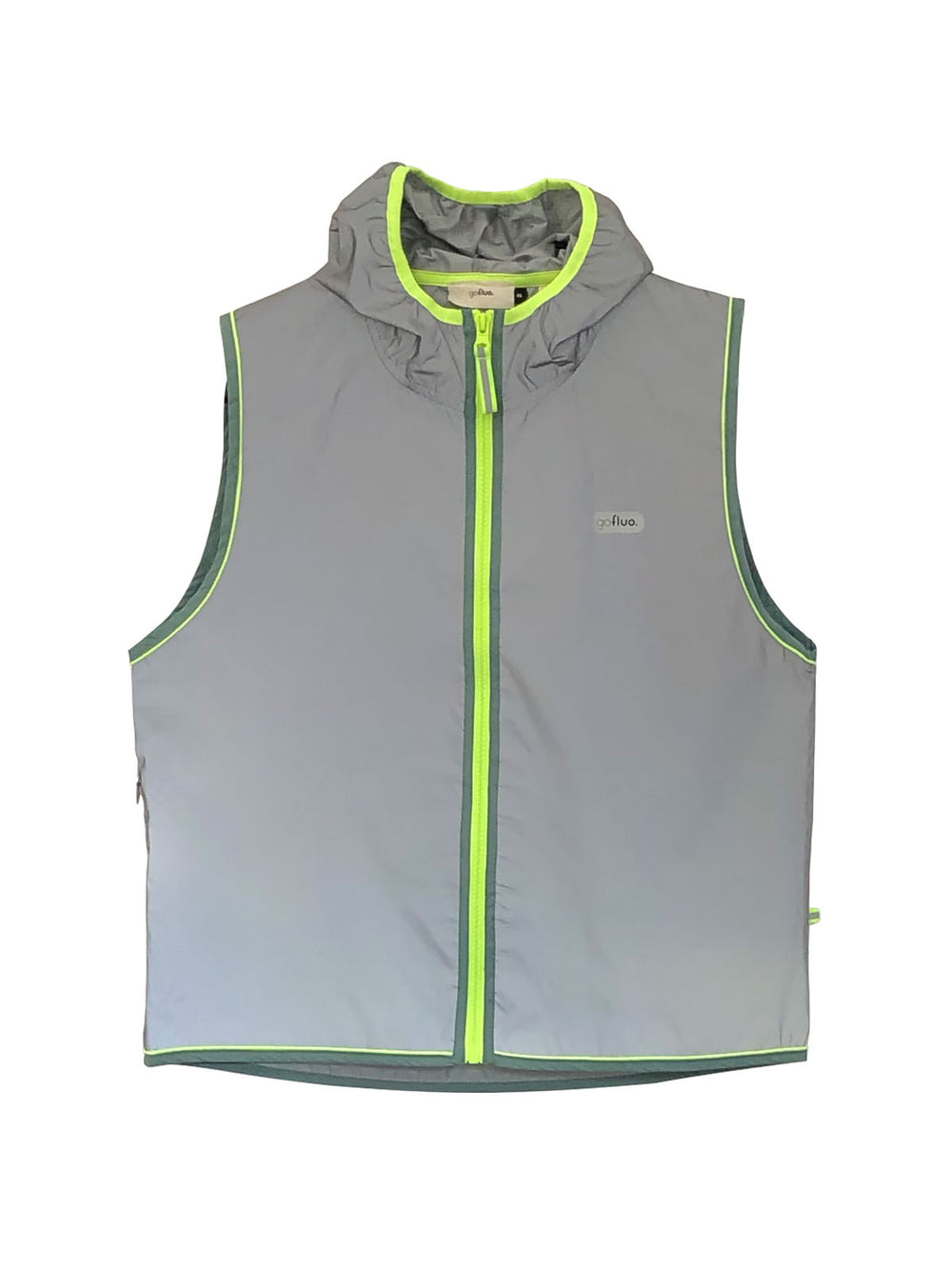 Go Fluo Reflektierende ärmellose Jacke