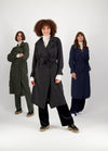 Wasserdichte Trenchcoat-Regenjacke „Look The Rain“ – Pocket London