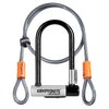 Antivol en U Kryptonite Keeper Standard avec câble Flex 4’