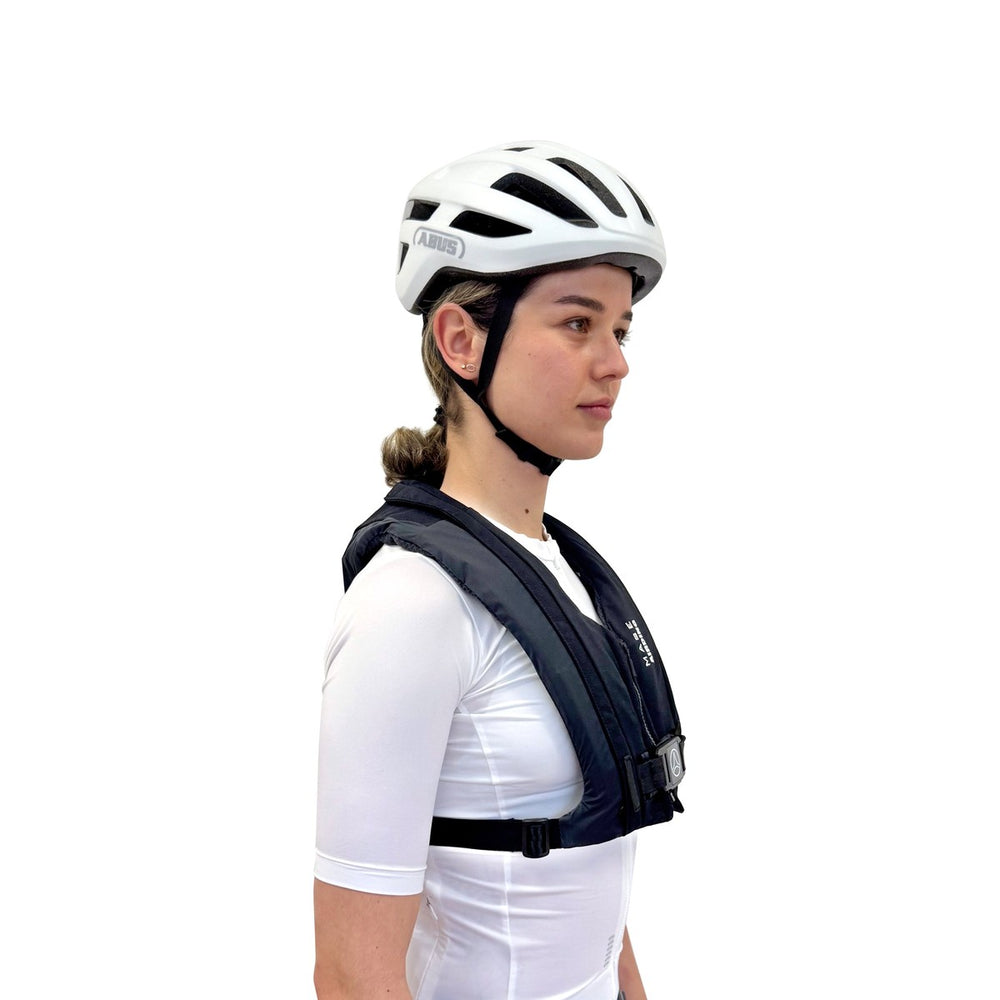 Airbag vélo MASE Airding Compact AirRide de trois quarts