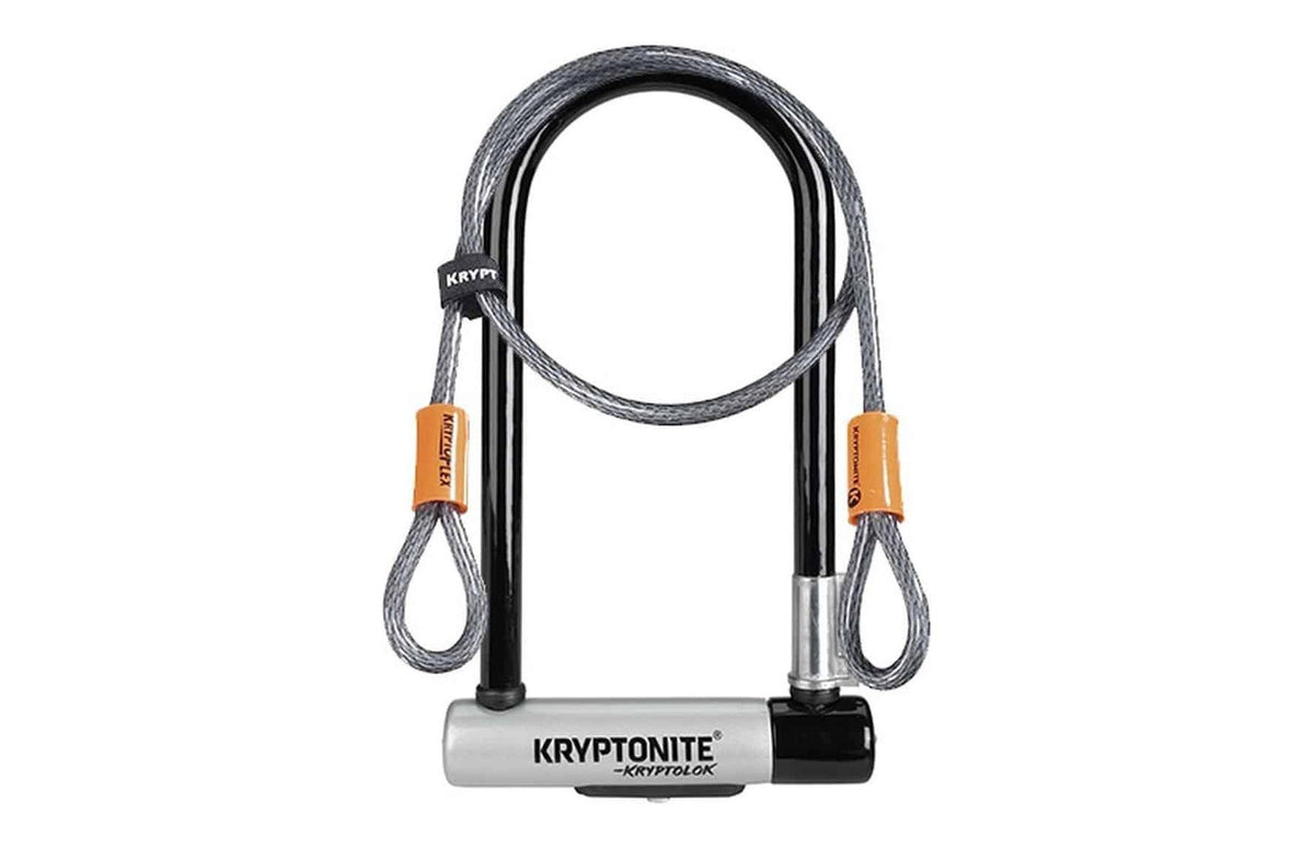 Antivol U Kryptonite KryptoLok Standard + câble Flex 120 cm - vue de détail