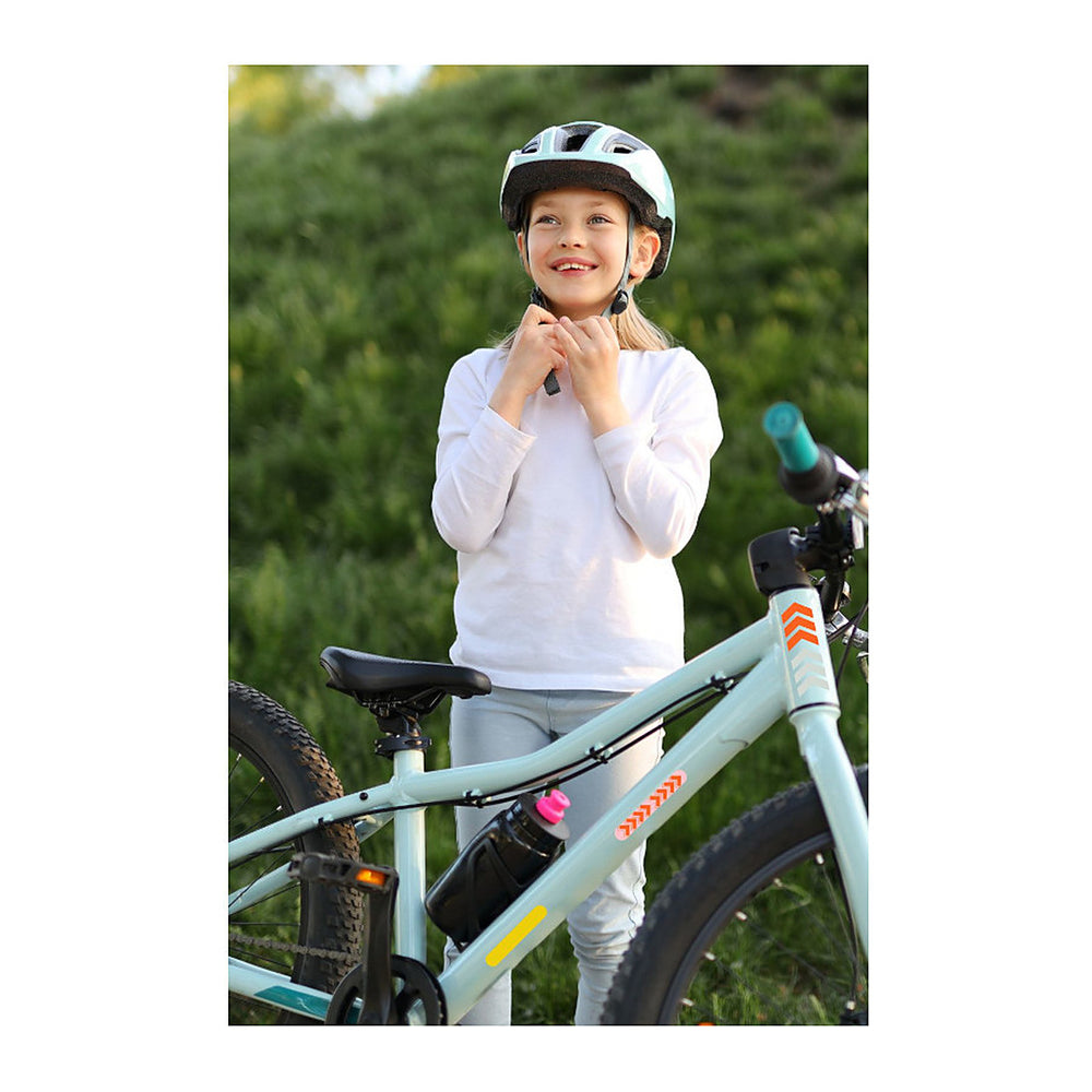 Autocollants réfléchissants vélo Suzon & Suzette - Titouan – Géométrique – autocollants poses sur un casque enfant
