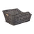 Panier arrière vélo Basil Cento Rattan Look 22 L – Nature Brown WSL – le panier Cento Rattan Look marron, fixation WSL