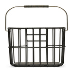 Panier avant vélo Brooks - Hoxton Wire Basket 25 L - Noir - vue 1