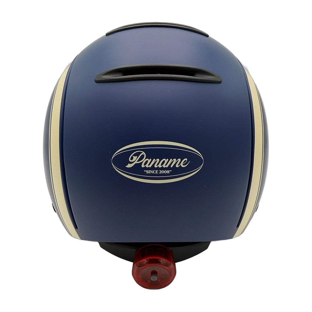 Casque Mârkö Tandem Light Paname, vue arrière logo Paname