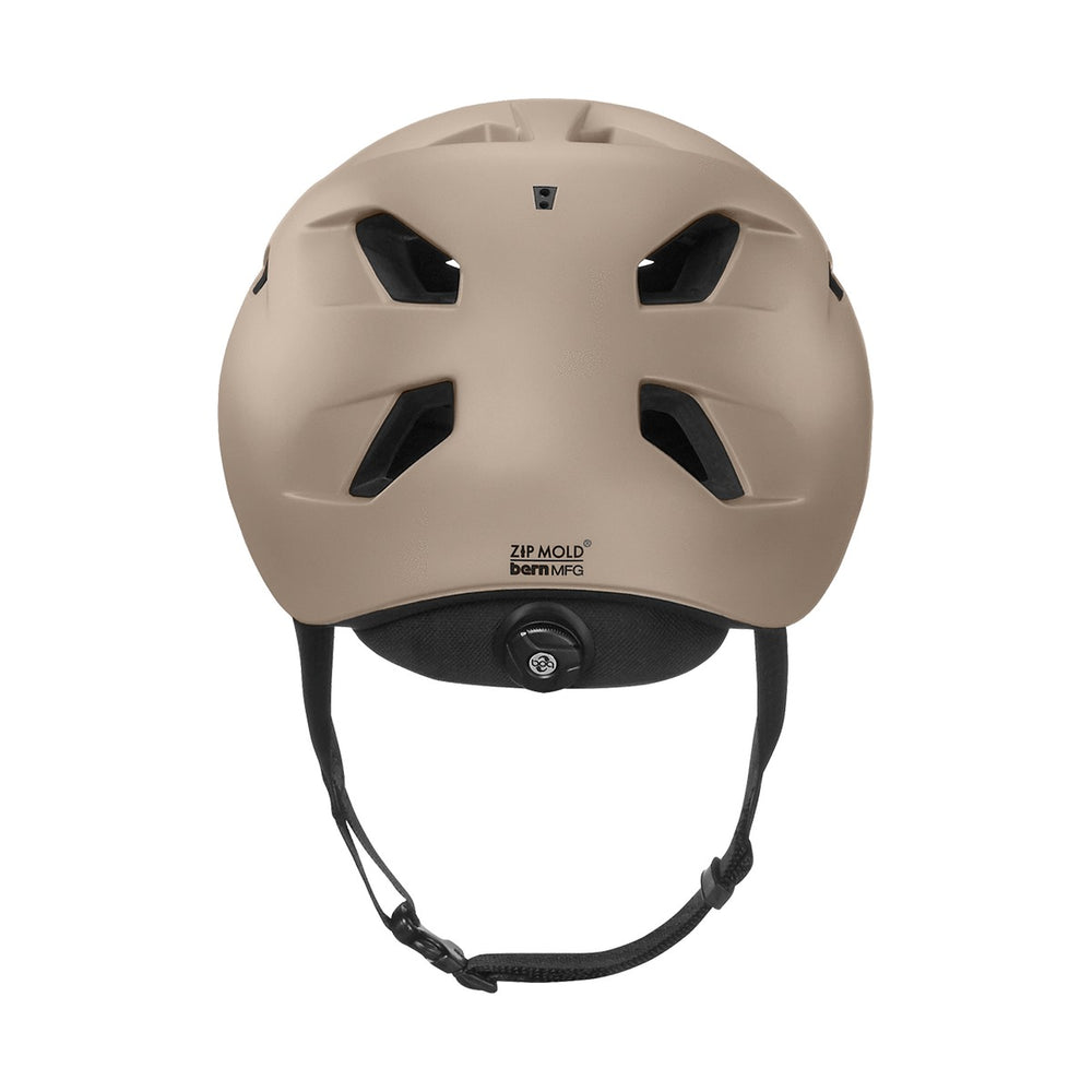 Casque velo Bern Allston Matte Sand beige sable de face
