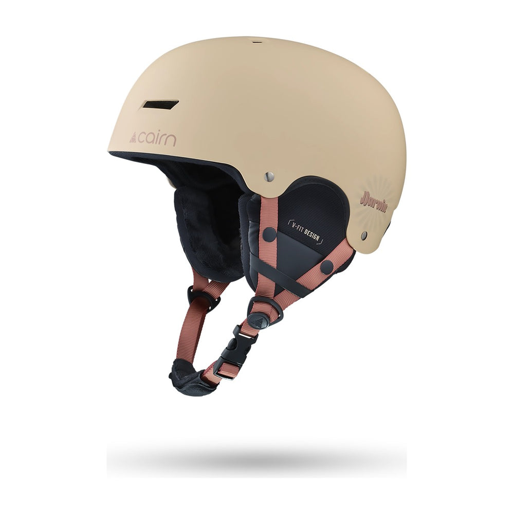 Casque vélo enfant Cairn Darwin J Mat Biscuit Mocha vue 5