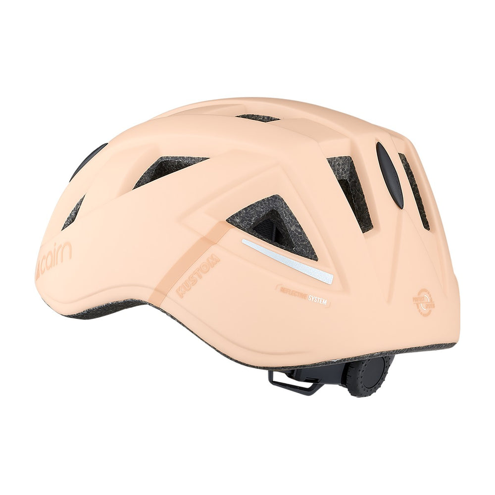 Casque vélo enfant Cairn Kustom Mat Peach vue 2