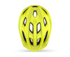 Casque vélo enfant MET - Crackerjack Mips coloris Lime Mat vue -top