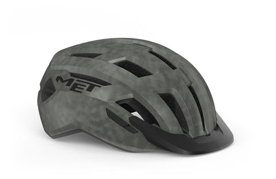 Casque vélo MET - Allroad coloris Titane Mat vue front