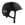 Casque vélo NACA Carbone Candy noir, vue de profil