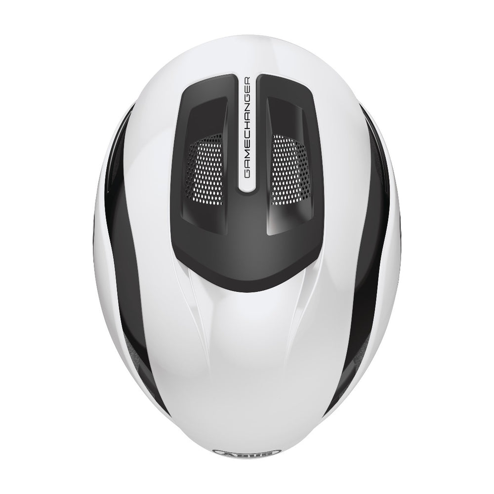 Casque vélo route Abus GameChanger 2.0 Shiny White