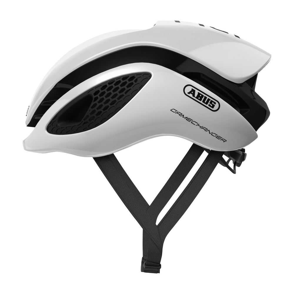 Casque vélo route Abus GameChanger Polar White