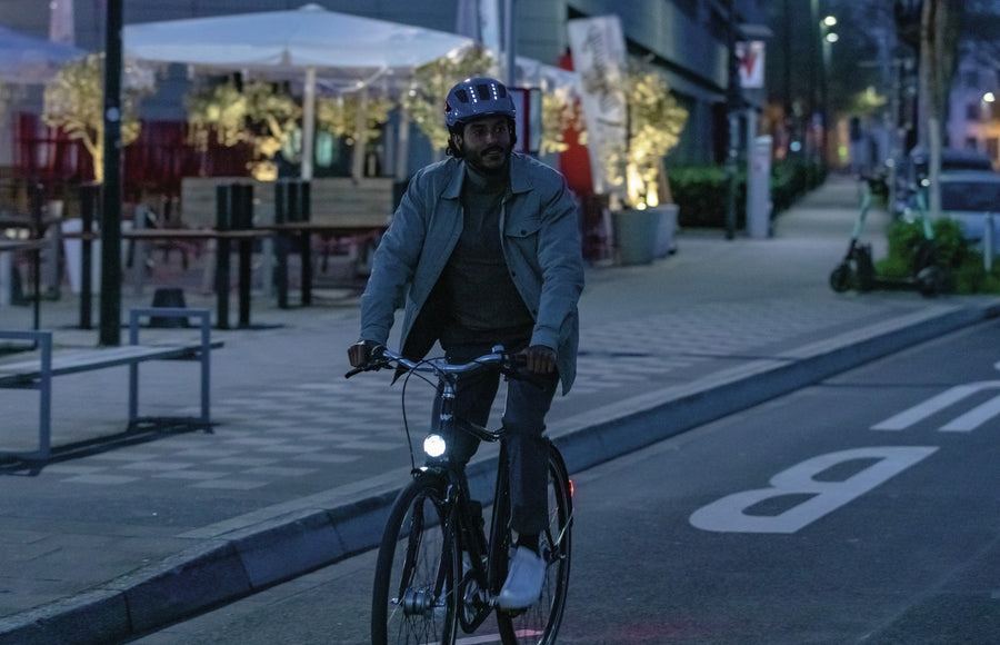 Casque vélo urbain Abus Hyban 2.0 LED