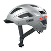 Casque vélo urbain Abus Hyban 2.0 LED Signal Silver