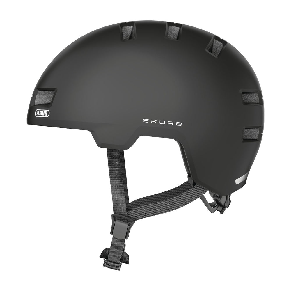 Casque vélo urbain Abus Skurb Velvet Black