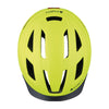 Casque vélo urbain Cairn Clarke Mat Neon Yellow vue 3