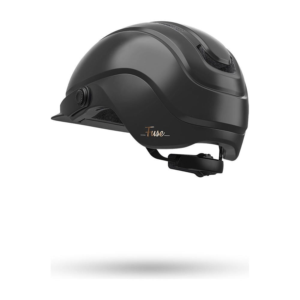 Casque vélo urbain Cairn Fuse Mat Metallic Black vue 2
