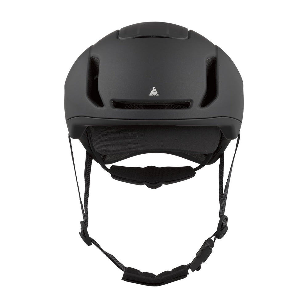 Casque vélo urbain Cairn Graphit Pro Mat Metallic Black vue 3