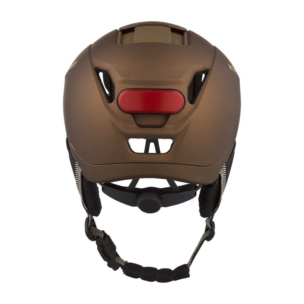 Casque vélo urbain Cairn Graphit Pro Mat Metallic Chocolate vue 8