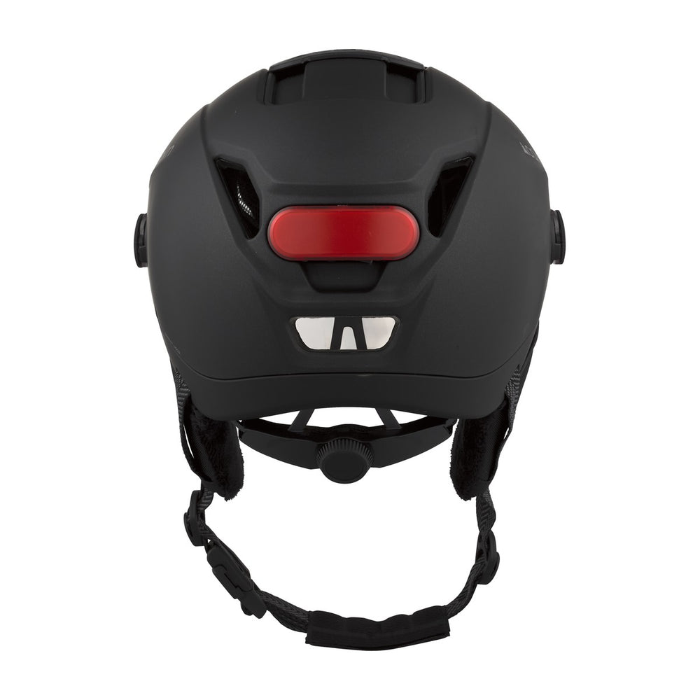 Casque vélo urbain Cairn Graphit Visor Pro Mat Metallic Black vue 8