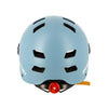 Casque vélo urbain Optimiz O382 à visière - Bleu Mat