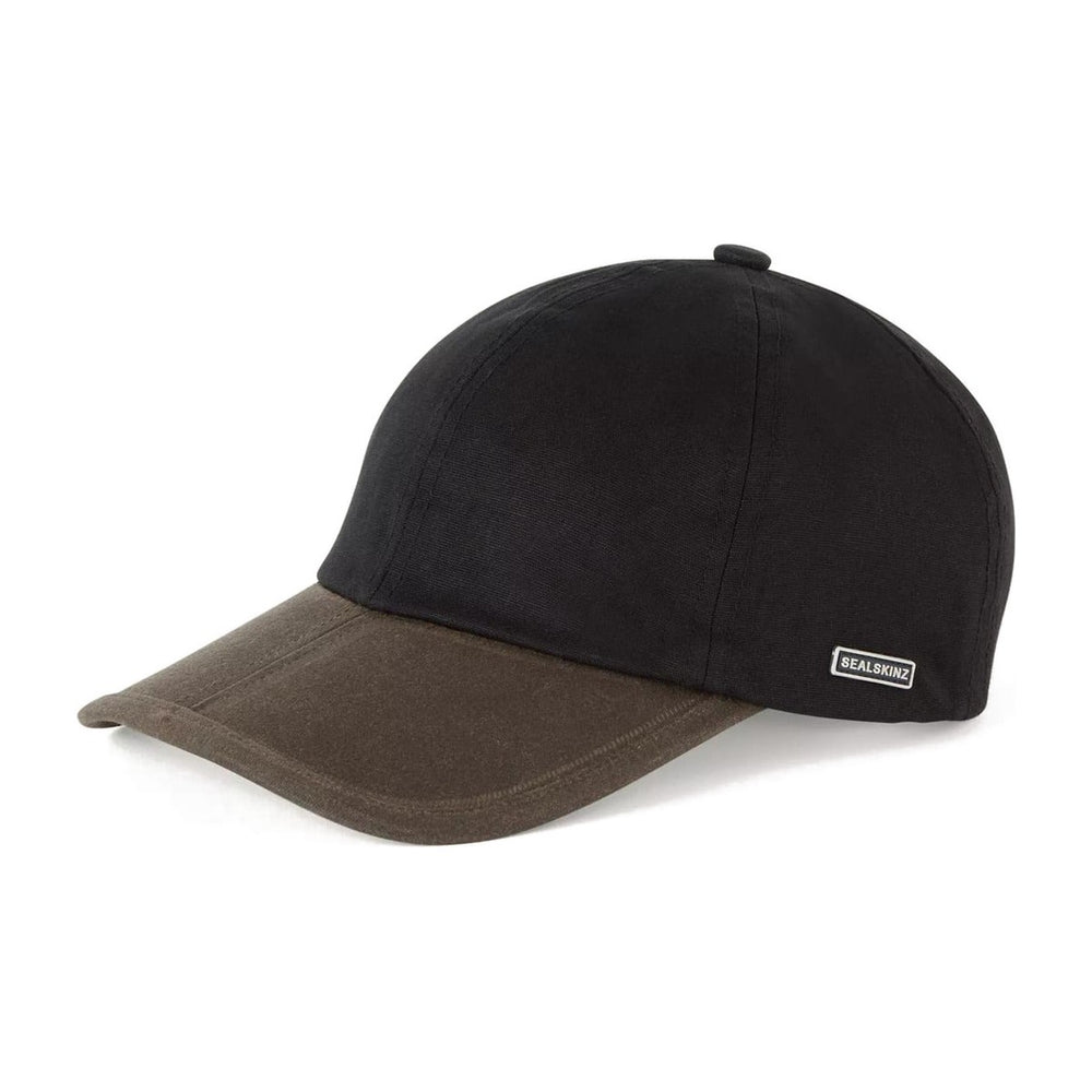 casquette-toile-huilee-impermeable-sealskinz-marham-black-olive-1