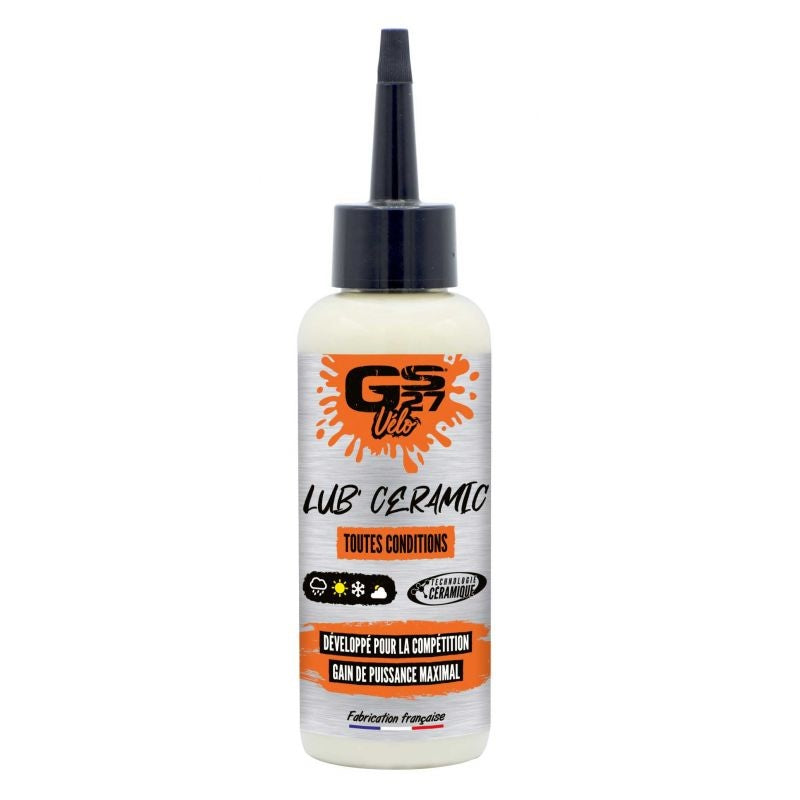 Lubrifiant chaîne vélo GS27 – Lub’ Ceramic 125 ml