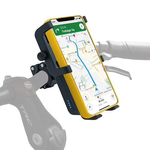 Telefonhalter mit integriertem Akku Cyclotron Sunslice