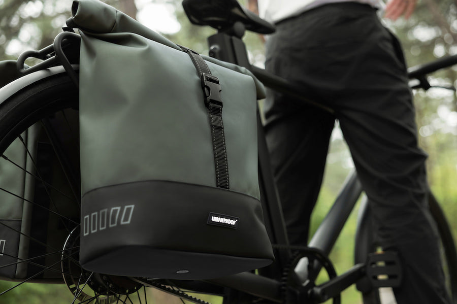 top velo fahrradtasche Doppelte RollTop-Fahrradtasche Urban Proof