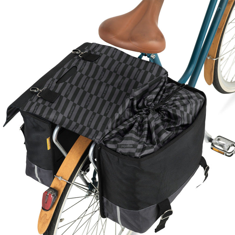 fahrradtasche stoff Doppeltasche - UrbanProof - Recycelt