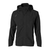 Ensemble de pluie vélo Basil Hoga - veste et pantalon coloris Noir - veste de face