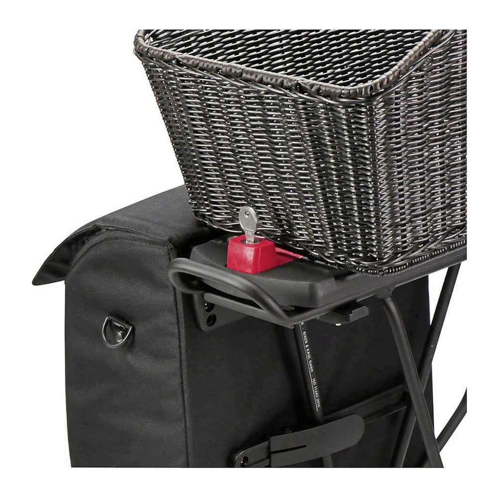 Fixation KlickFix pour porte-bagages GTA et KorbFix – Adaptateur GTA – un panier clipse sur l adaptateur