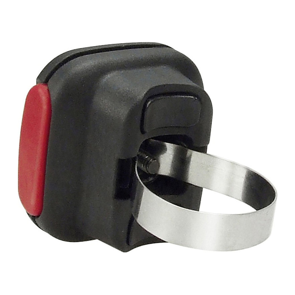 Fixation universelle KlickFix Quad et Quad Mini – Quad Ø 15-60 mm – le corps du socle et la sangle en acier inoxydable