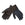 Gants de vélo hiver Tucano Urbano - Cabrio Noir chevron - vue principale
