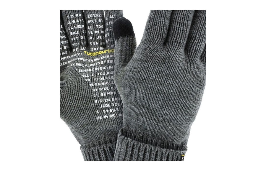 Gants de vélo tricotés à moufle - Tucano Urbano Spider - détail 3