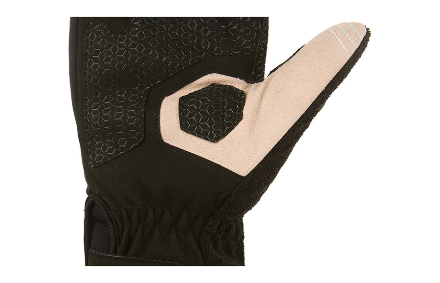 Gants vélo coupe-vent tactiles Cairn Quicker Touch paume
