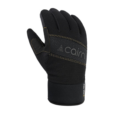 Gants vélo hiver tactiles Cairn Nakuru Touch Black Cumin dessus
