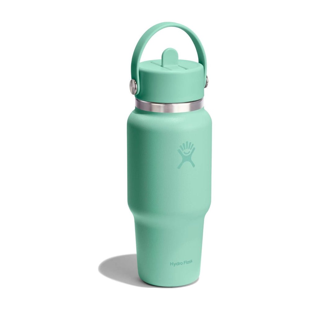 Gourde de voyage isotherme Hydro Flask Travel Bottle Flex Straw - Mermaid Green 710 ml