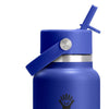 Gourde isotherme Hydro Flask Wide Mouth Flex Straw 946 ml - Capri Blue