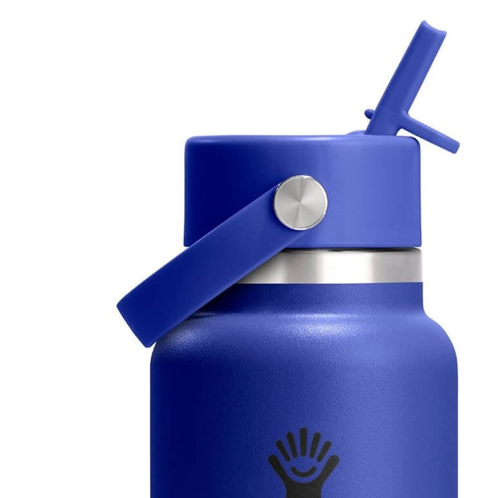 Gourde isotherme Hydro Flask Wide Mouth Flex Straw 946 ml - Capri Blue