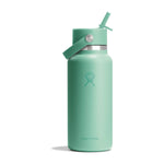 Gourde isotherme Hydro Flask Wide Mouth Flex Straw 946 ml - Mermaid Green