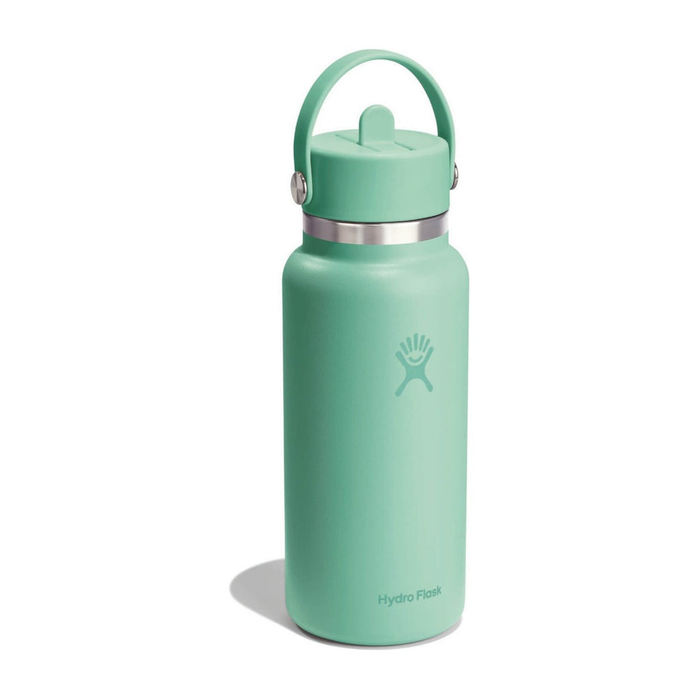 Gourde isotherme Hydro Flask Wide Mouth Flex Straw 946 ml - Mermaid Green