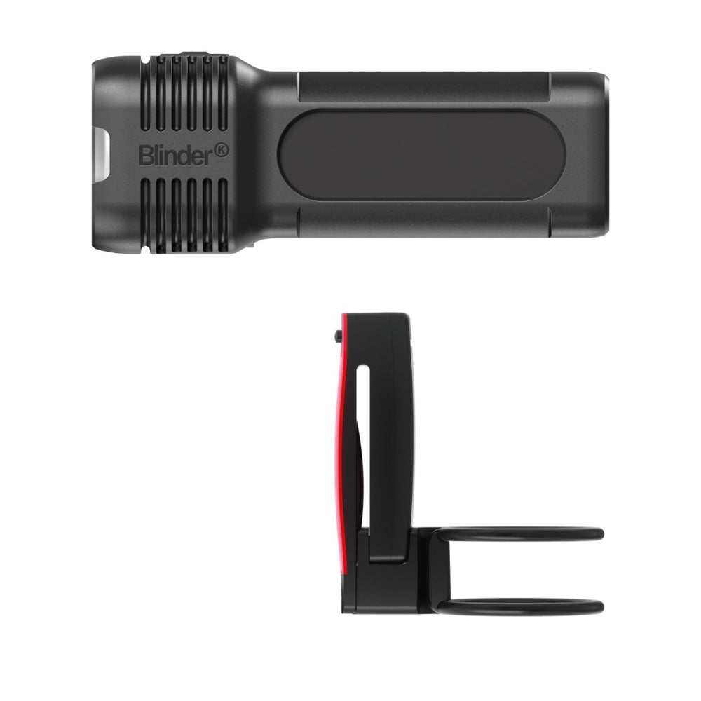 Éclairage vélo avant / arrière Knog - Blinder 400 & Plus Set