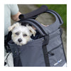 Ombrelle pour panier chien vélo KlickFix Shopper Doggy - le chien a l abri dans le panier ombrage